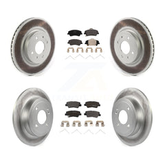 Transit Auto KGF-102424 Disc Brake Kit for 2018-2023 Kia Rio, Hyundai Accent - Front and Rear