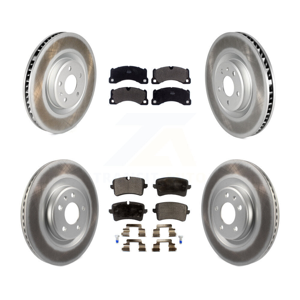 Transit Auto KGF-102426 Disc Brake Kit for 2017 Porsche Macan - Front and Rear