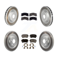 Transit Auto KGF-102426 Disc Brake Kit for 2017 Porsche Macan - Front and Rear