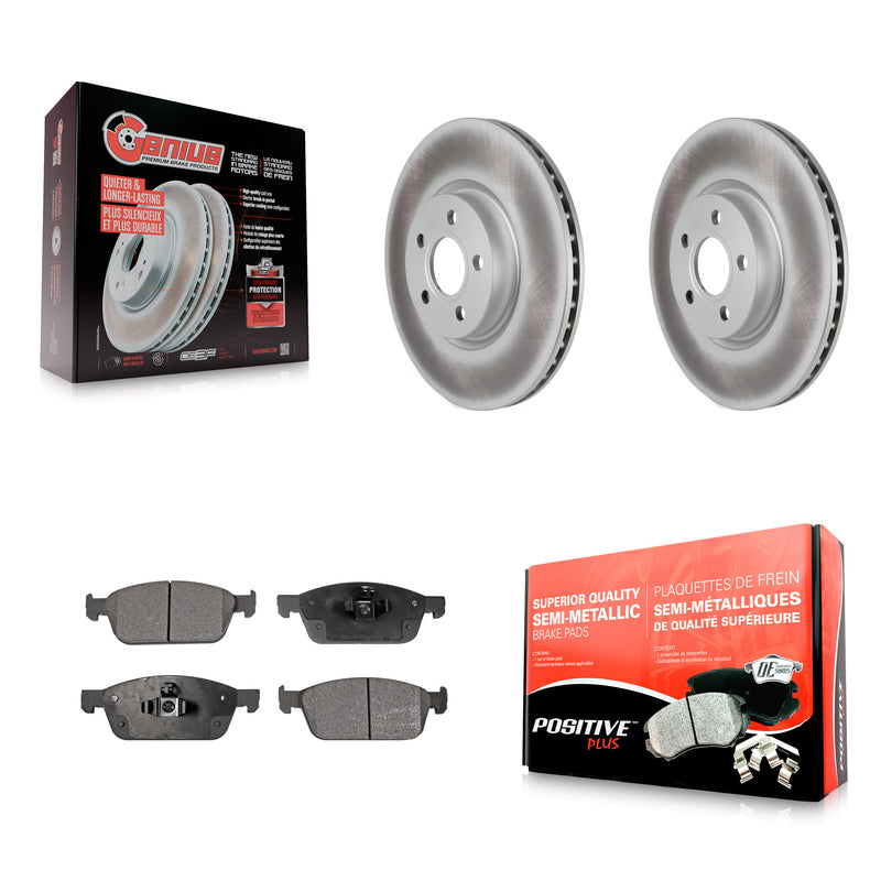 Transit Auto KGF-102443 Disc Brake Kit for 2018-2023 Ford Transit Connect - Front