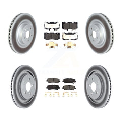 Transit Auto KGF-102464 Disc Brake Kit for 2020 Ford Mustang - Front and Rear