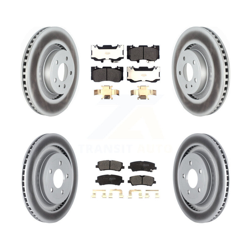 Transit Auto KGF-102465 Disc Brake Kit for 2015-2019 Ford Mustang - Front and Rear