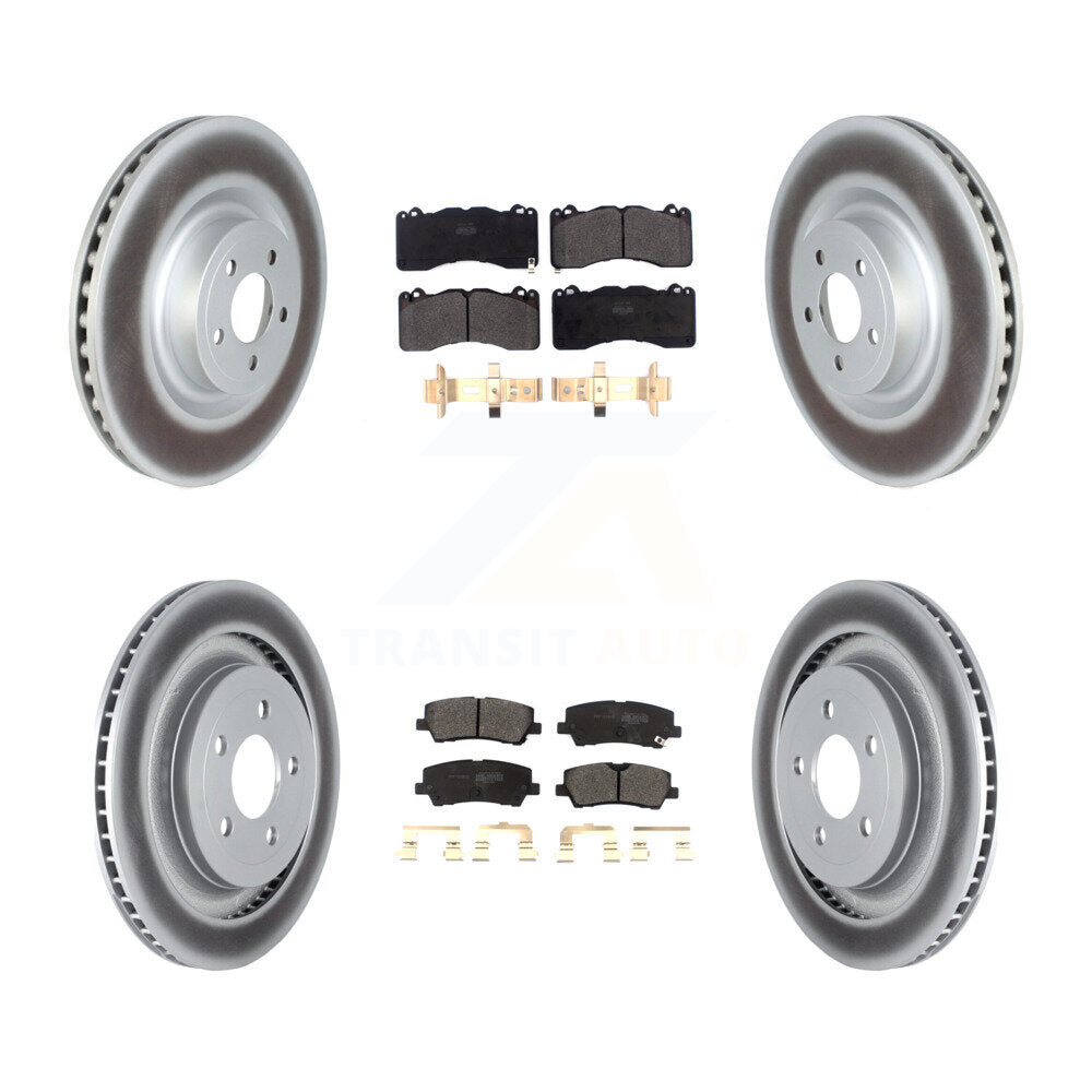 Transit Auto KGF-102466 Disc Brake Kit for 2015-2022 Ford Mustang - Front and Rear