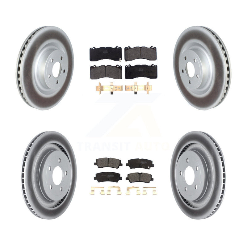 Transit Auto KGF-102466 Disc Brake Kit for 2015-2022 Ford Mustang - Front and Rear