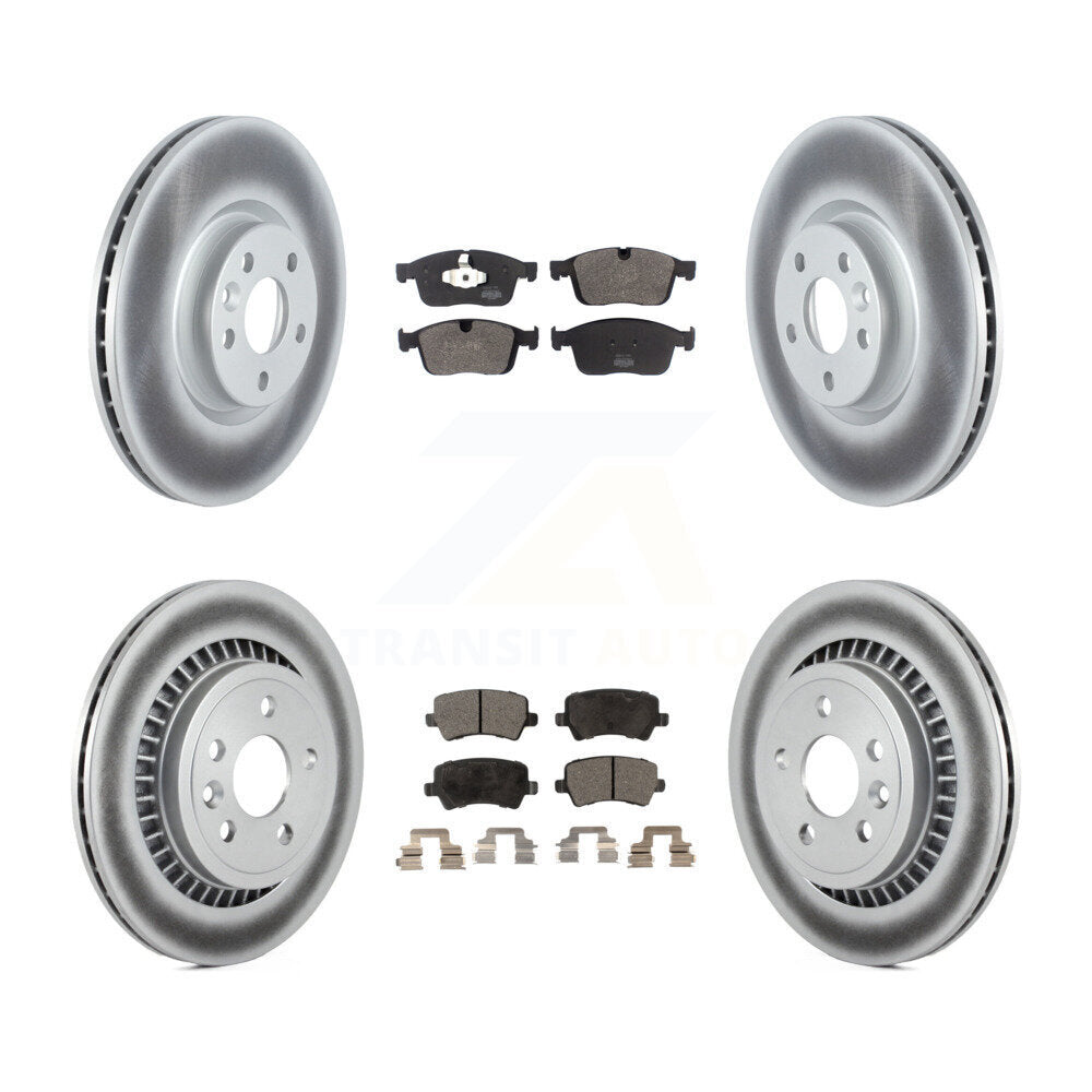 Transit Auto KGF-102468 Disc Brake Kit for 2016-2017 Volvo XC60 - Front and Rear