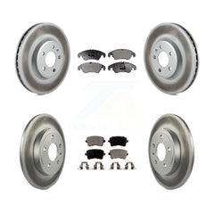 Transit Auto KGF-102470 Disc Brake Kit for 2009 Audi A4 Quattro - Front and Rear
