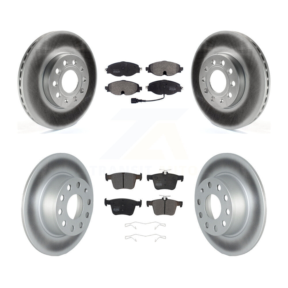 Transit Auto KGF-102471 Disc Brake Kit for 2019-2023 Volkswagen Taos, Volkswagen Jetta - Front and Rear