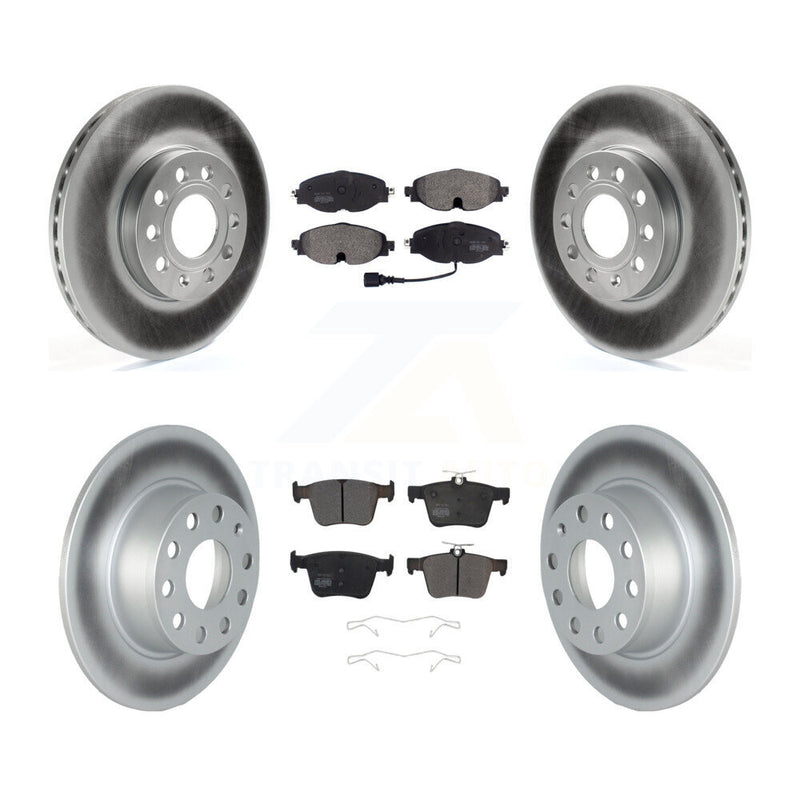 Transit Auto KGF-102471 Disc Brake Kit for 2019-2023 Volkswagen Taos, Volkswagen Jetta - Front and Rear