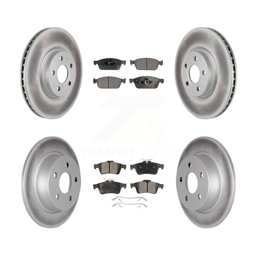 Transit Auto KGF-102481 Disc Brake Kit for 2018-2023 Ford Transit Connect - Front and Rear