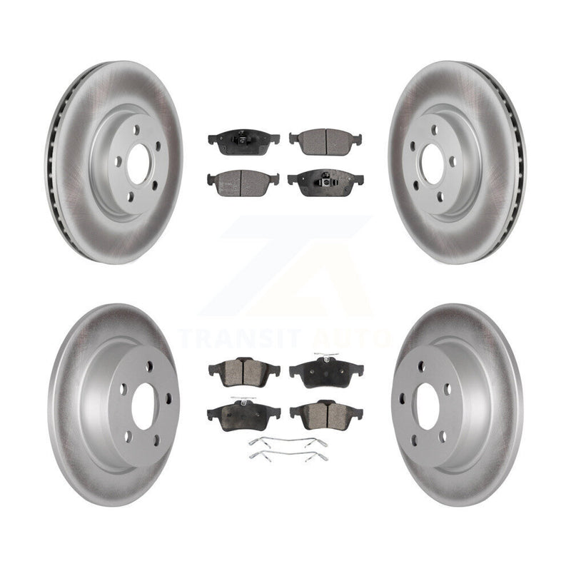 Transit Auto KGF-102481 Disc Brake Kit for 2018-2023 Ford Transit Connect - Front and Rear
