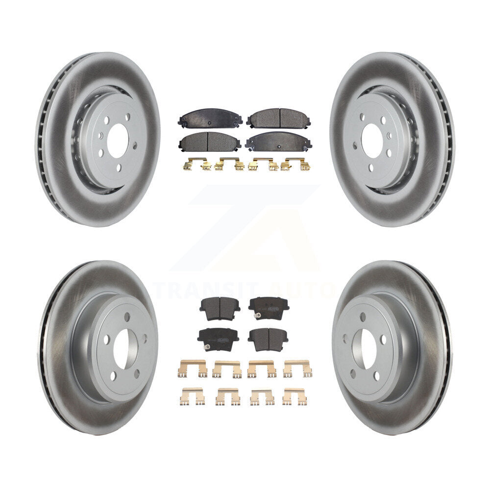 Transit Auto KGF-102483 Disc Brake Kit for 2014-2018 Dodge Charger - Front and Rear