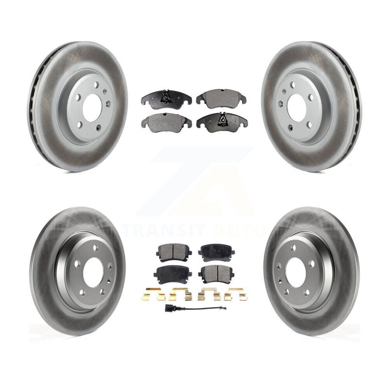 Transit Auto KGF-102486 Disc Brake Kit for 2013 Audi A4 allroad - Front and Rear