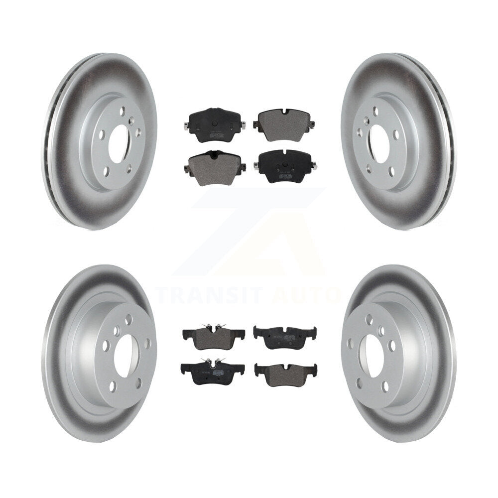 Transit Auto KGF-102492 Disc Brake Kit for 2016-2022 Mini Cooper Countryman, Mini Cooper Clubman - Front and Rear