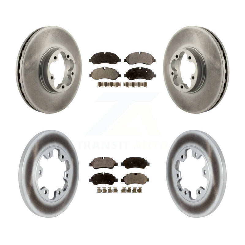 Transit Auto KGF-102493 Disc Brake Kit for 2015-2019 Ford Transit-350 HD - Front and Rear