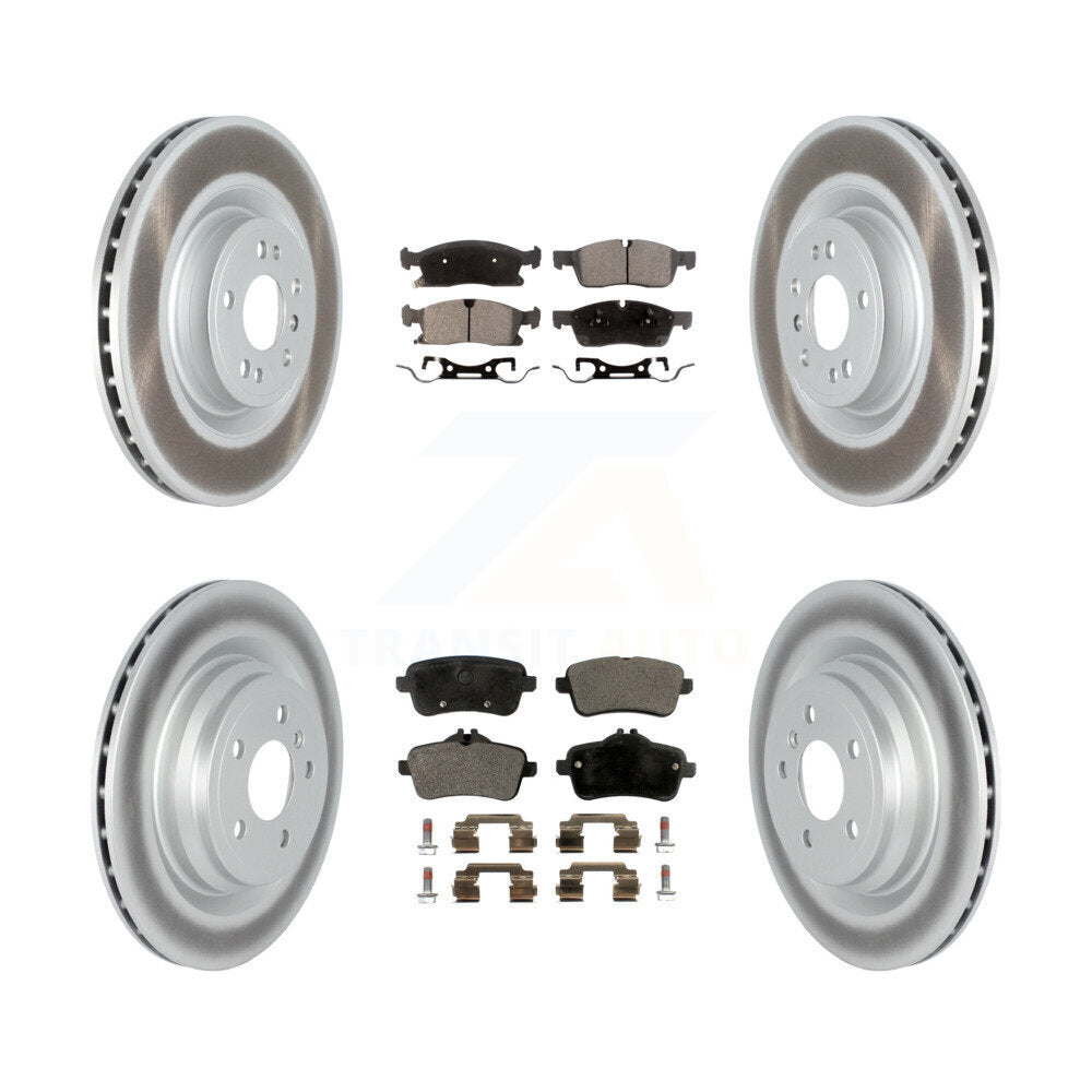 Transit Auto KGF-102498 Disc Brake Kit for 2016-2019 Mercedes-Benz GLE400 - Front and Rear