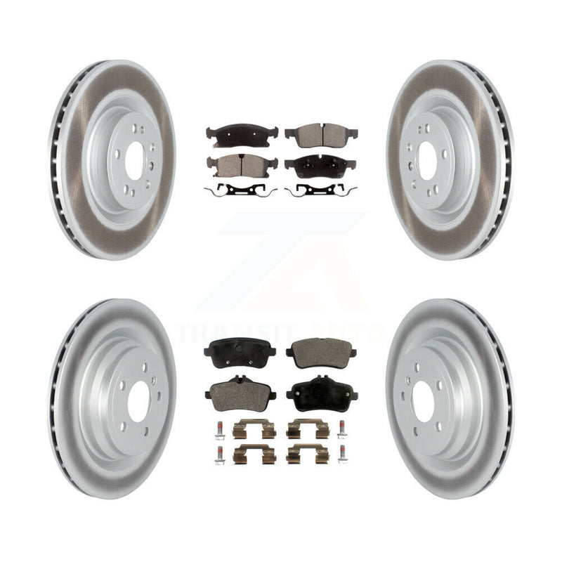Transit Auto KGF-102498 Disc Brake Kit for 2016-2019 Mercedes-Benz GLE400 - Front and Rear
