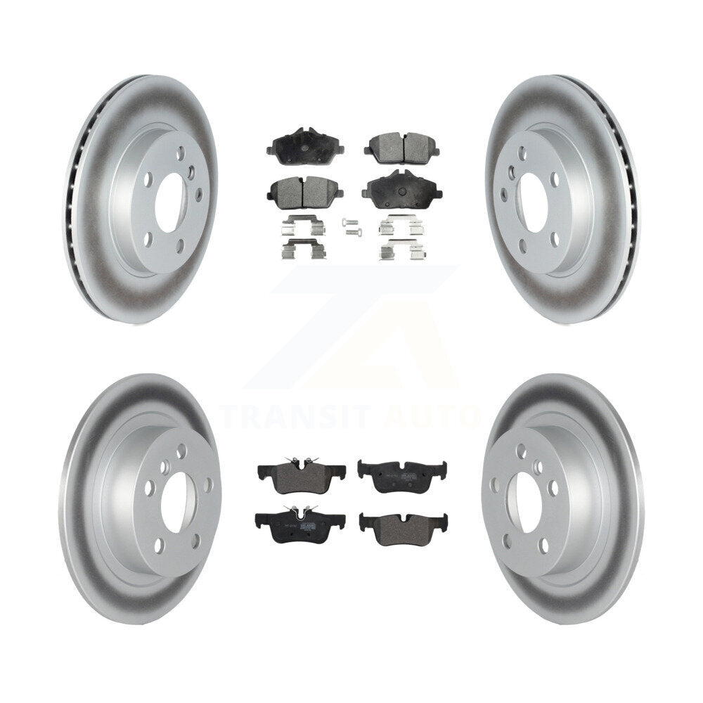 Transit Auto KGF-102502 Disc Brake Kit for 2014-2018 BMW i3s, BMW i3 - Front and Rear