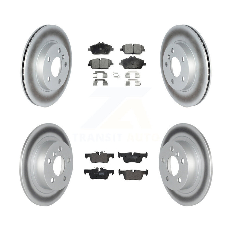 Transit Auto KGF-102502 Disc Brake Kit for 2014-2018 BMW i3s, BMW i3 - Front and Rear