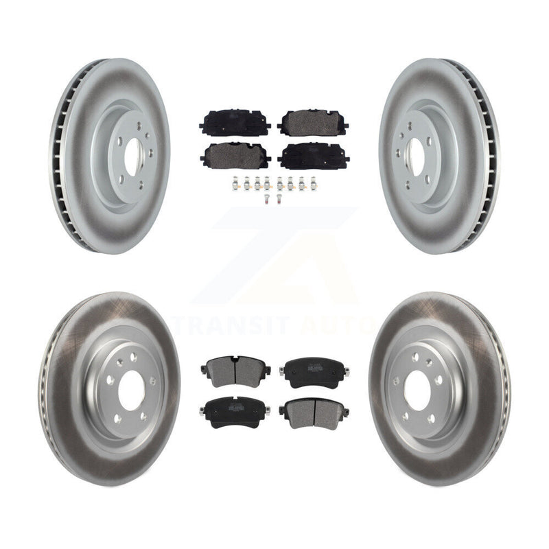 Transit Auto KGF-102504 Disc Brake Kit for 2018-2020 Audi Q5 PHEV, Audi S4 and More - Front and Rear
