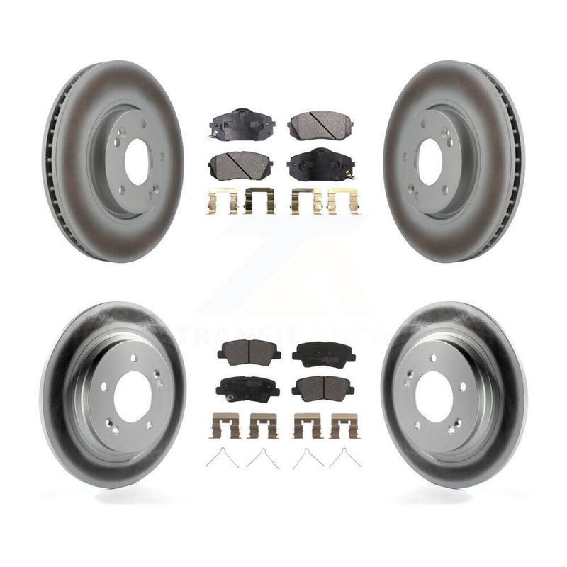 Transit Auto KGF-102506 Disc Brake Kit for 2016 Kia Soul EV - Front and Rear