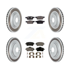 Transit Auto KGF-102507 Disc Brake Kit for 2017 Mercedes-Benz GLS350d - Front and Rear