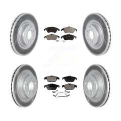Transit Auto KGF-102510 Disc Brake Kit for 2010-2016 Mercedes-Benz E550 - Front and Rear