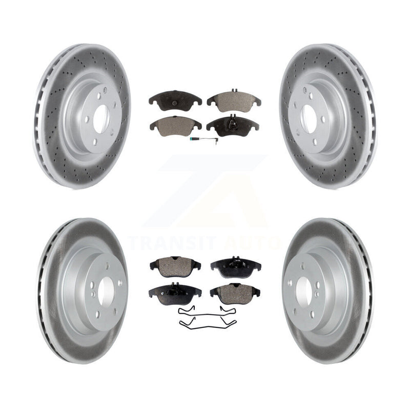 Transit Auto KGF-102510 Disc Brake Kit for 2010-2016 Mercedes-Benz E550 - Front and Rear