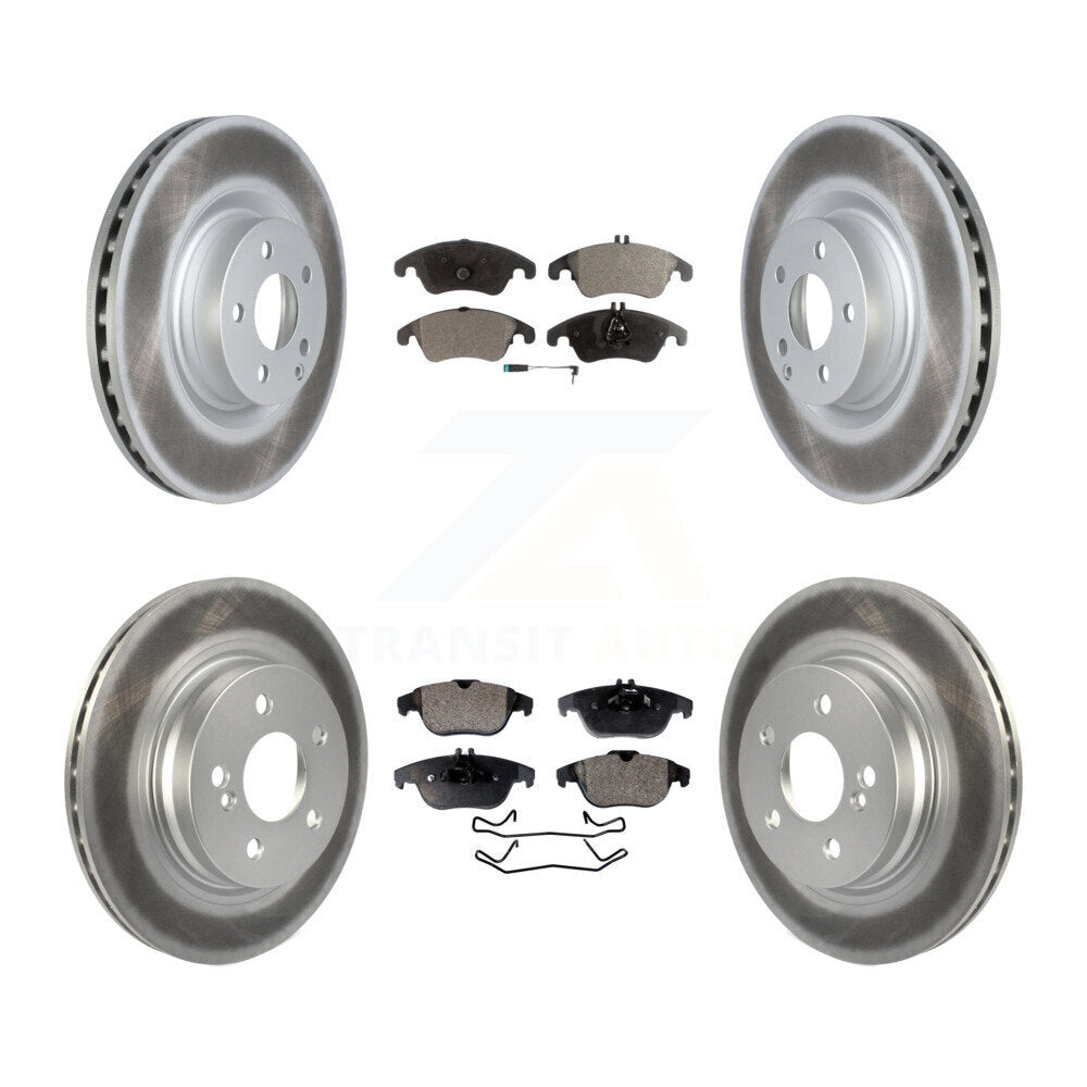 Transit Auto KGF-102511 Disc Brake Kit for 2010-2016 Mercedes-Benz E550 - Front and Rear