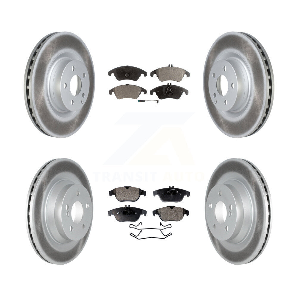 Transit Auto KGF-102512 Disc Brake Kit for 2010-2016 Mercedes-Benz E550 - Front and Rear