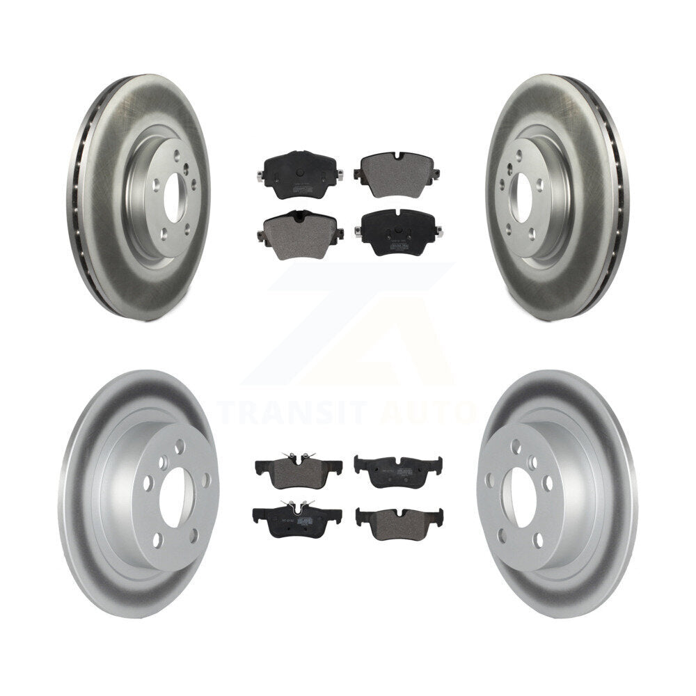 Transit Auto KGF-102513 Disc Brake Kit for 2017-2022 Mini Cooper Countryman - Front and Rear
