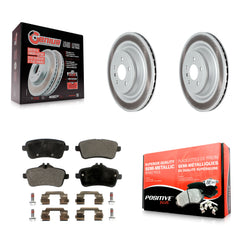 Transit Auto KGF-102536 Disc Brake Kit for 2013-2019 Mercedes-Benz GLS350d, Mercedes-Benz GLS450 and More - Rear