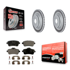 Transit Auto KGF-102537 Disc Brake Kit for 2013-2019 Mercedes-Benz GLE43 AMG, Mercedes-Benz GLE300d and More - Rear