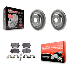 Transit Auto KGF-102541 Disc Brake Kit for 2009 Audi A4 Quattro - Rear