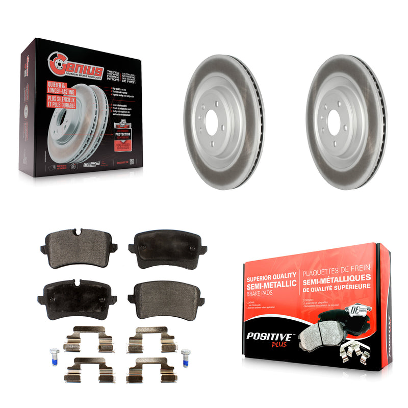 Transit Auto KGF-102544 Disc Brake Kit for 2011-2018 Audi S6, Audi S7 and More - Rear