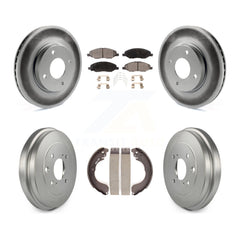 Transit Auto KGF-102546 Disc Brake Kit for 2008 Nissan Versa - Front and Rear