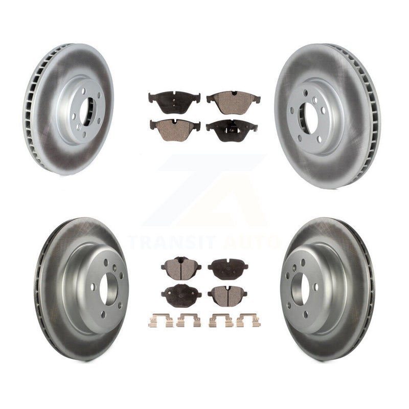 Transit Auto KGF-102550 Disc Brake Kit for 2011-2013 BMW 535i - Front and Rear