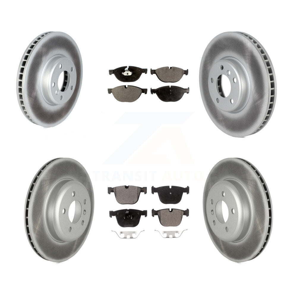 Transit Auto KGF-102552 Disc Brake Kit for 2010-2017 BMW ActiveHybrid 7, BMW 740Li xDrive and More - Front and Rear