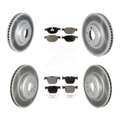 Transit Auto KGF-102552 Disc Brake Kit for 2010-2017 BMW ActiveHybrid 7, BMW 740Li xDrive and More - Front and Rear