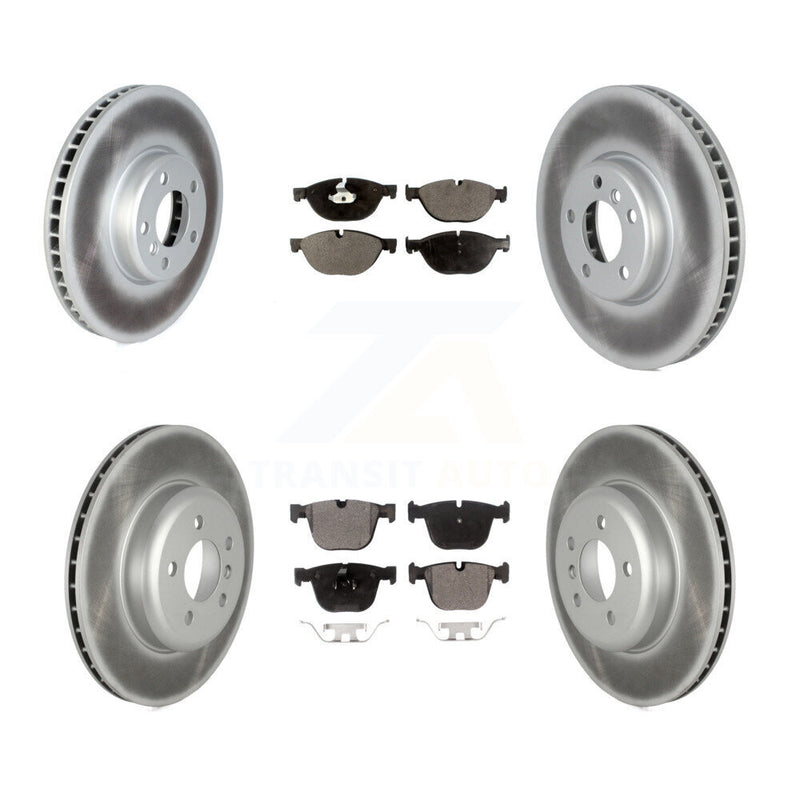 Transit Auto KGF-102552 Disc Brake Kit for 2010-2017 BMW ActiveHybrid 7, BMW 740Li xDrive and More - Front and Rear