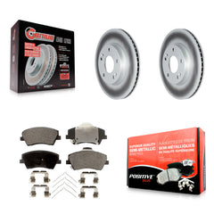 Transit Auto KGF-102562 Disc Brake Kit for 2017-2022 Hyundai Ioniq, Kia Niro - Front