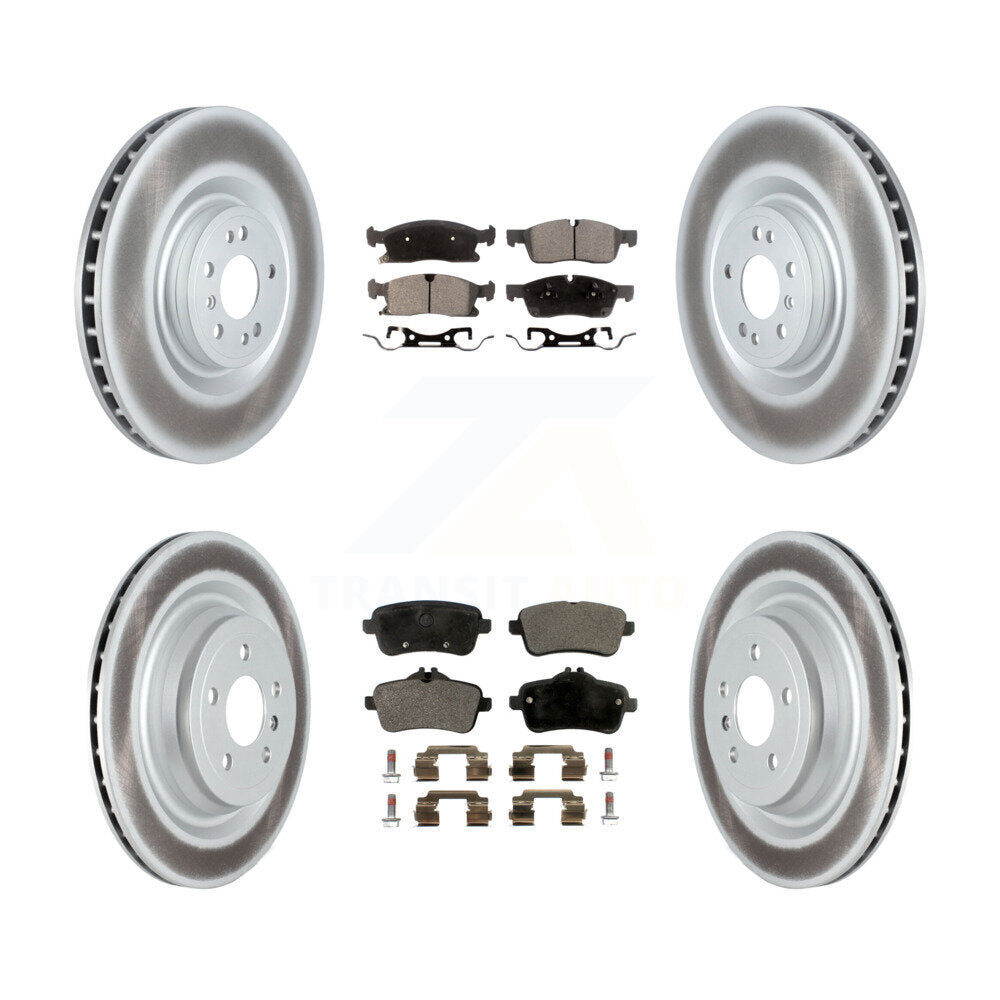 Transit Auto KGF-102575 Disc Brake Kit for 2015-2019 Mercedes-Benz GLS450, Mercedes-Benz ML250 - Front and Rear