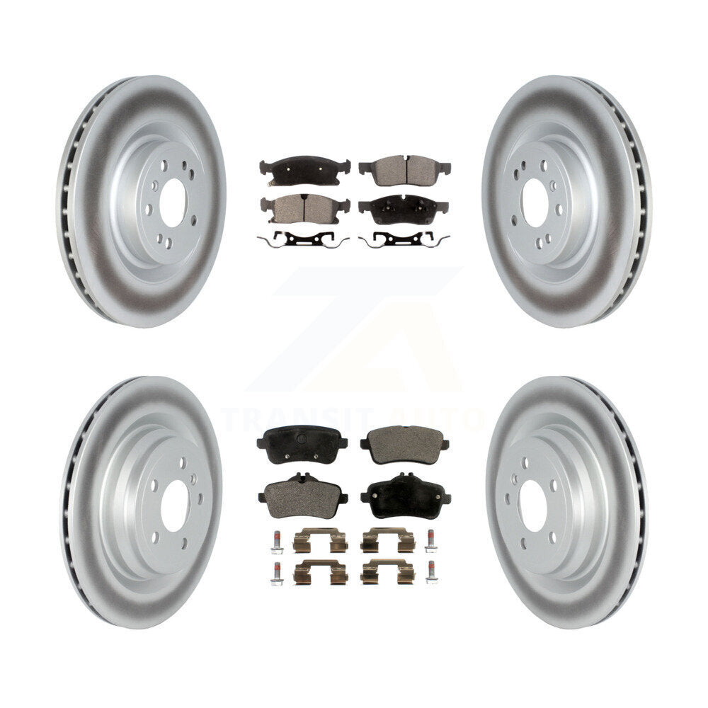 Transit Auto KGF-102577 Disc Brake Kit for 2016-2018 Mercedes-Benz GLE400 - Front and Rear