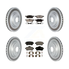 Transit Auto KGF-102577 Disc Brake Kit for 2016-2018 Mercedes-Benz GLE400 - Front and Rear