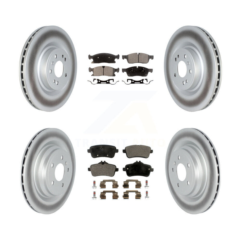 Transit Auto KGF-102577 Disc Brake Kit for 2016-2018 Mercedes-Benz GLE400 - Front and Rear