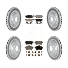 Transit Auto KGF-102579 Disc Brake Kit for 2016-2018 Mercedes-Benz GLE400 - Front and Rear