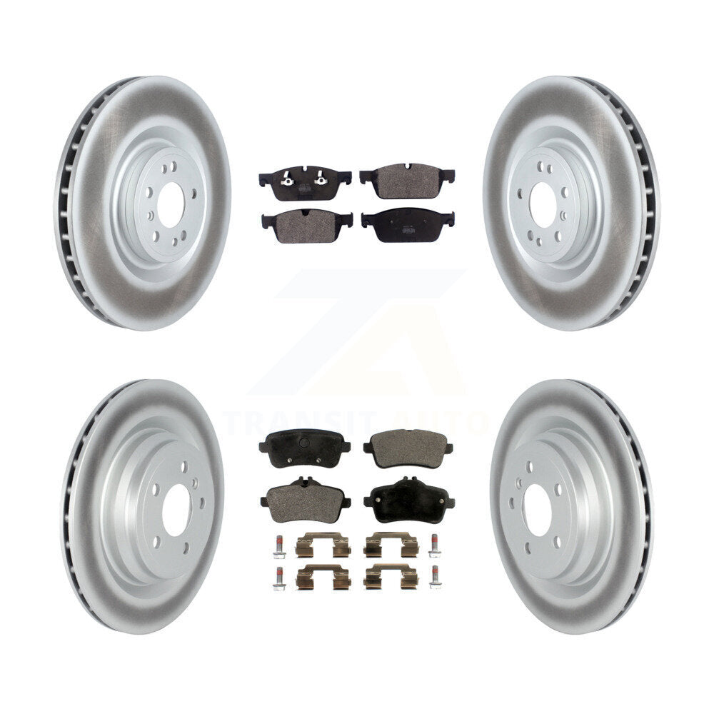 Transit Auto KGF-102581 Disc Brake Kit for 2014-2018 Mercedes-Benz GLE550e, Mercedes-Benz ML550 - Front and Rear