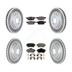 Transit Auto KGF-102581 Disc Brake Kit for 2014-2018 Mercedes-Benz GLE550e, Mercedes-Benz ML550 - Front and Rear
