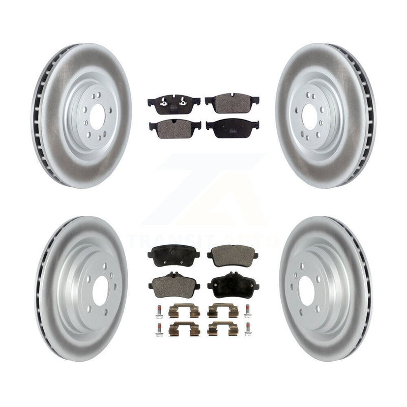 Transit Auto KGF-102581 Disc Brake Kit for 2014-2018 Mercedes-Benz GLE550e, Mercedes-Benz ML550 - Front and Rear