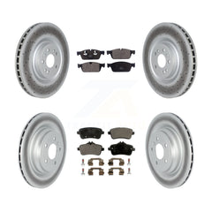 Transit Auto KGF-102583 Disc Brake Kit for 2014-2018 Mercedes-Benz GLE550e, Mercedes-Benz ML550 - Front and Rear