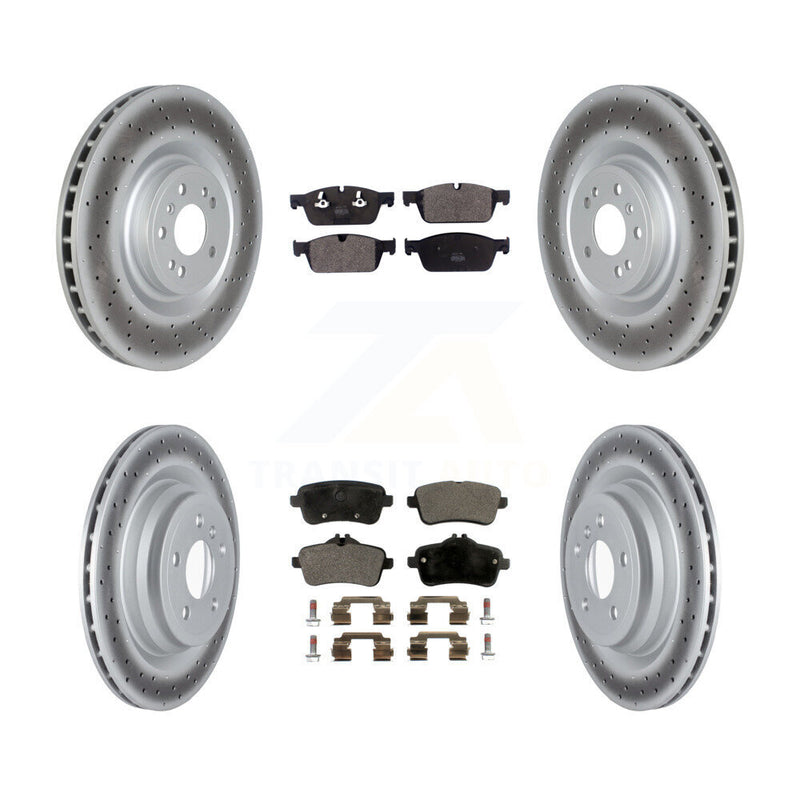 Transit Auto KGF-102584 Disc Brake Kit for 2014-2018 Mercedes-Benz GLE550e, Mercedes-Benz ML550 - Front and Rear